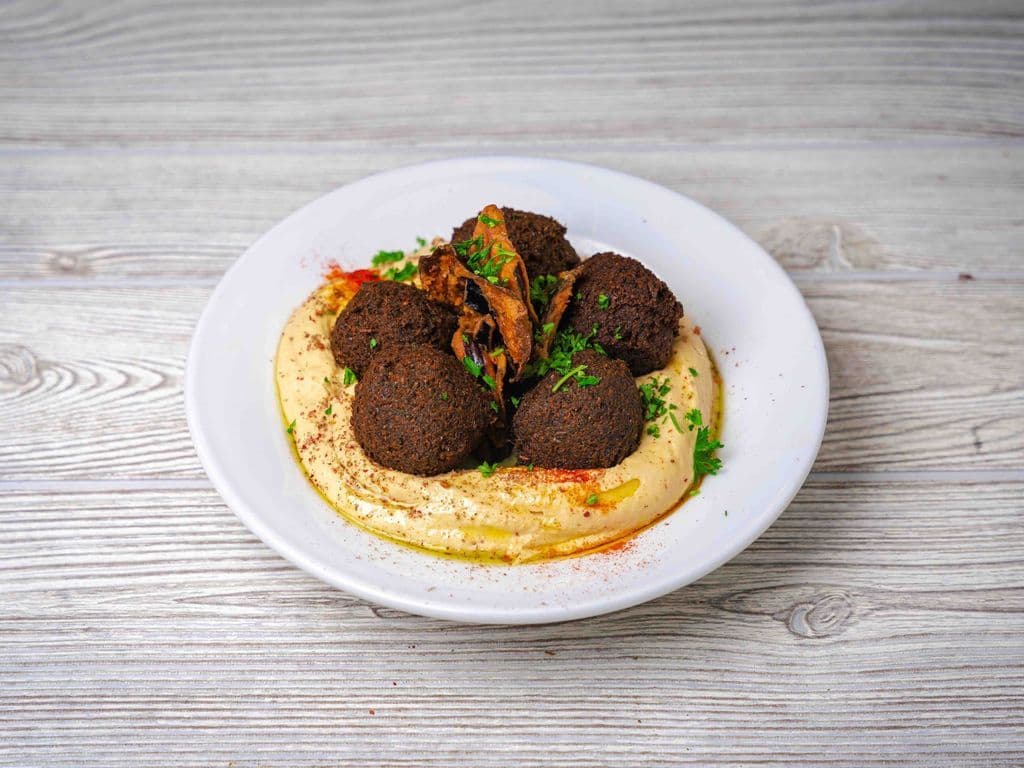 Falafel Hummus Plate