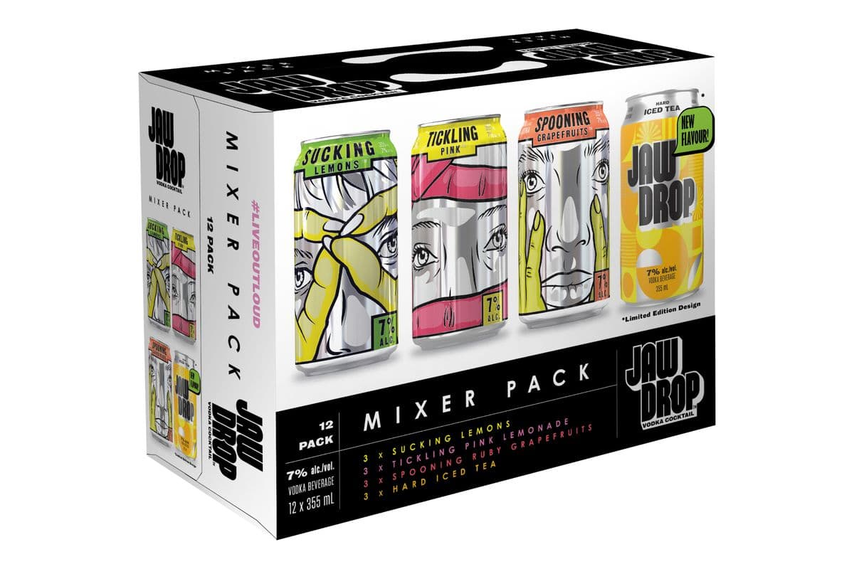 Jaw Drop Variety Pack (12 Cans) (1 x 355ML)