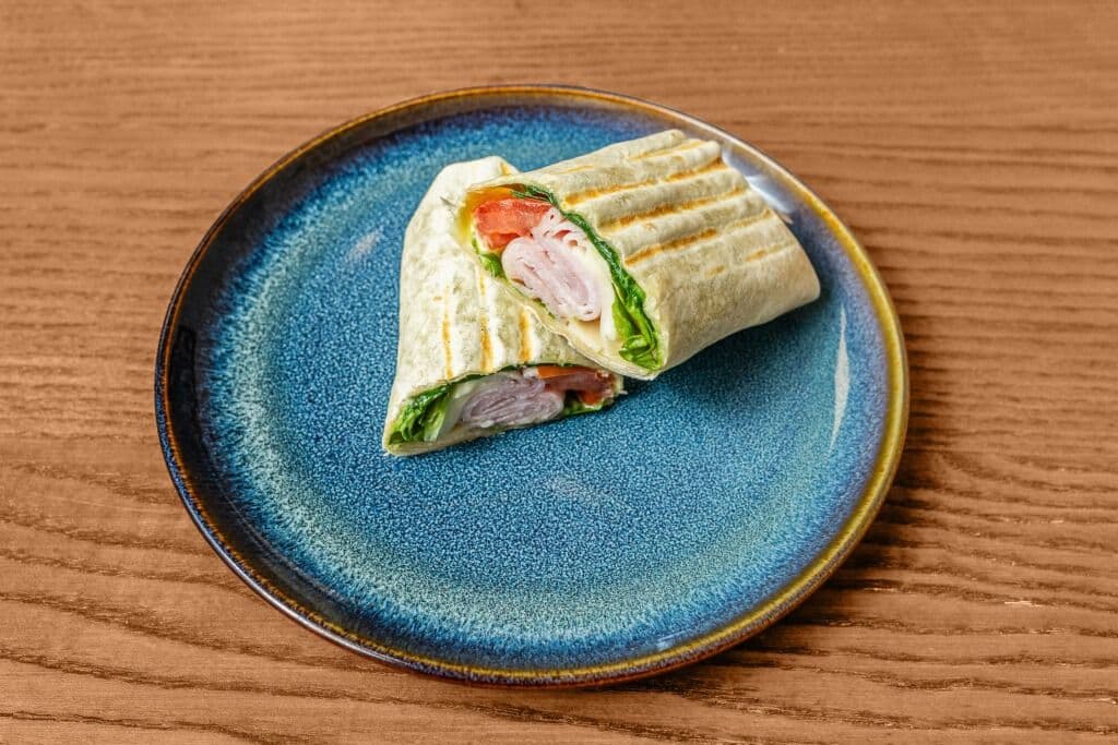 Ham & Swiss Wrap