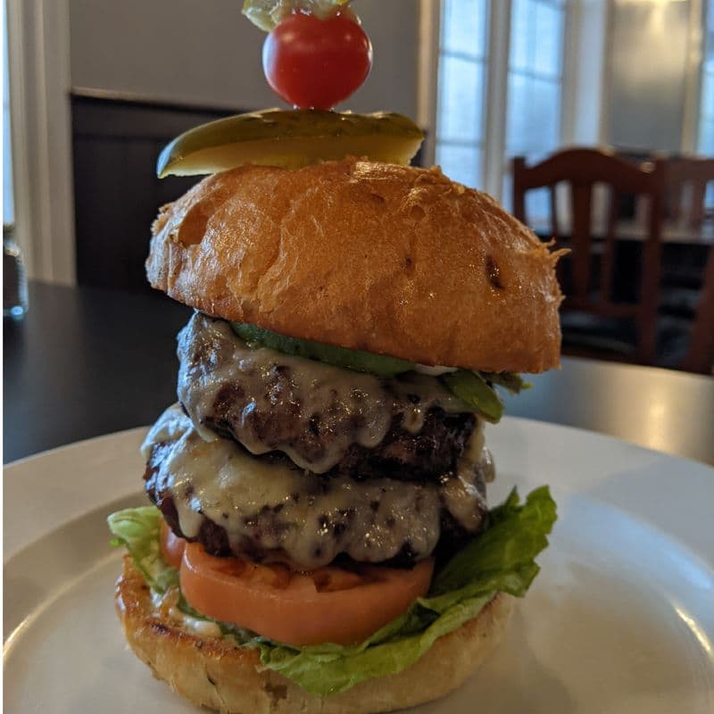The Dom’s Hot and Spicy Extreme Burger