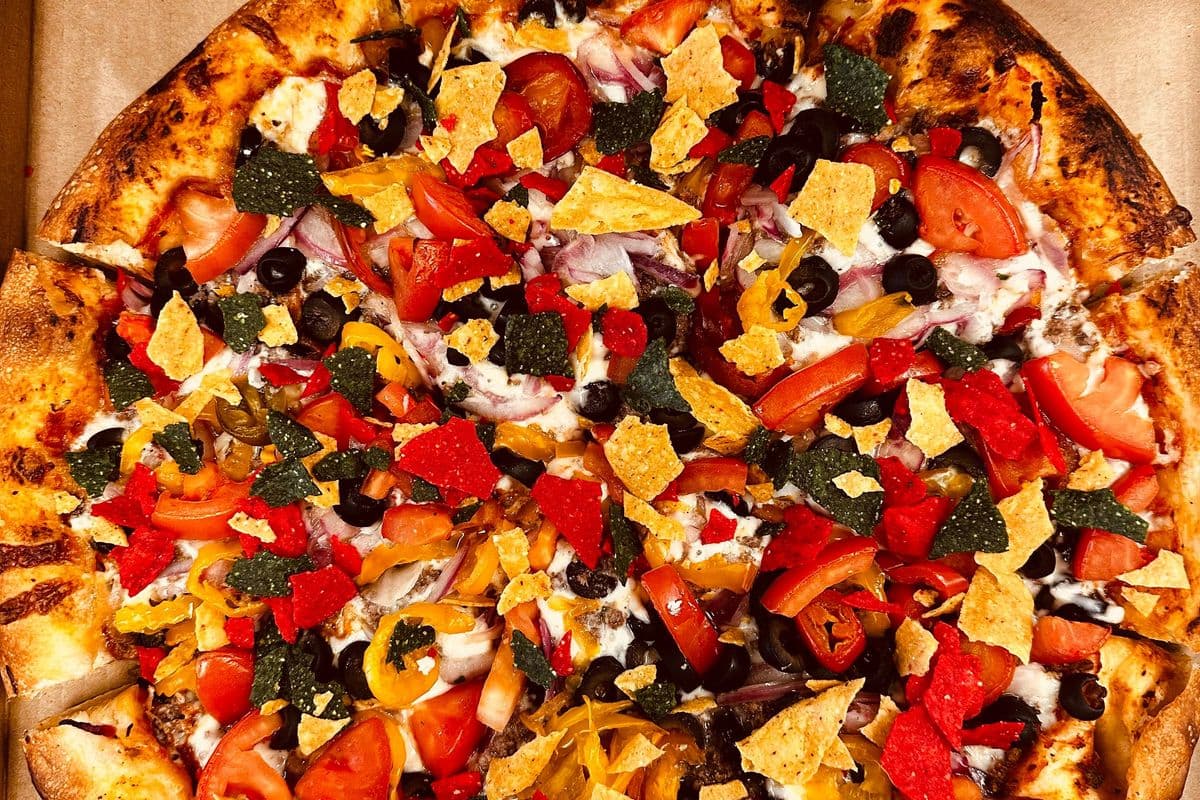 Medium The Mexican Pizza