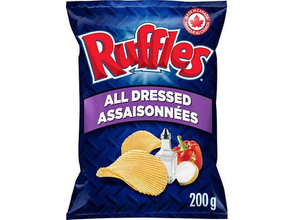 Ruffles All Dressed Potato Chips 200g
