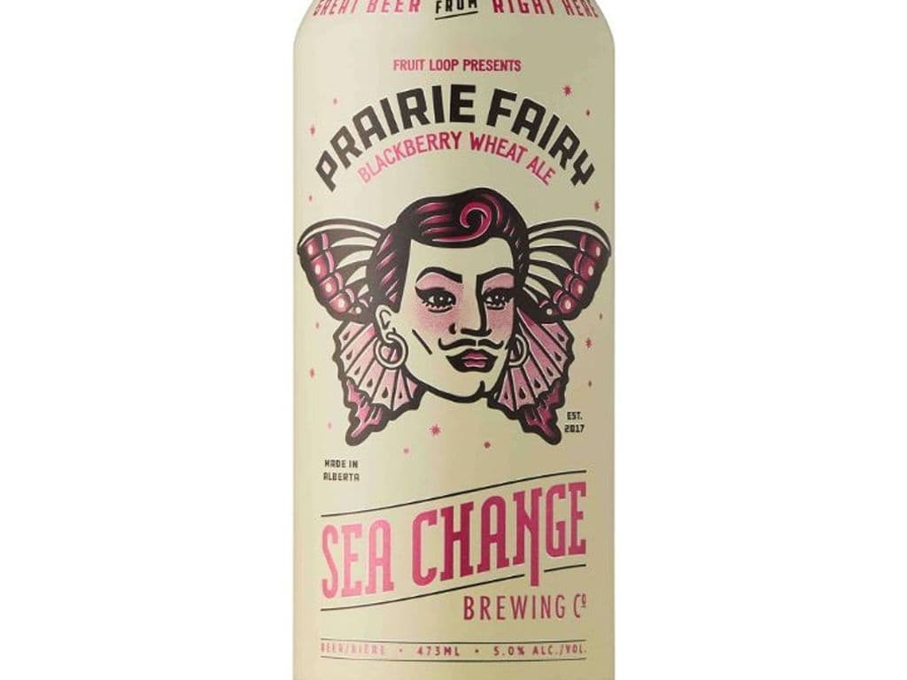 Sea Change Prairie Fairy Blackberry Wheat Ale 473ml Can Beer 5.0%