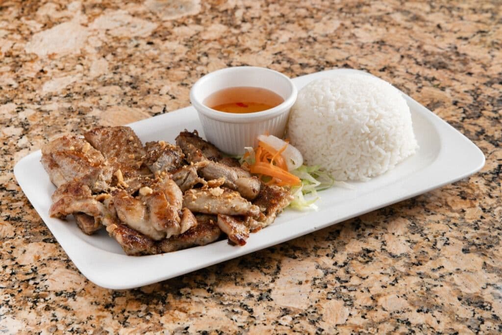 #317 BBQ Pork Chop and Chicken