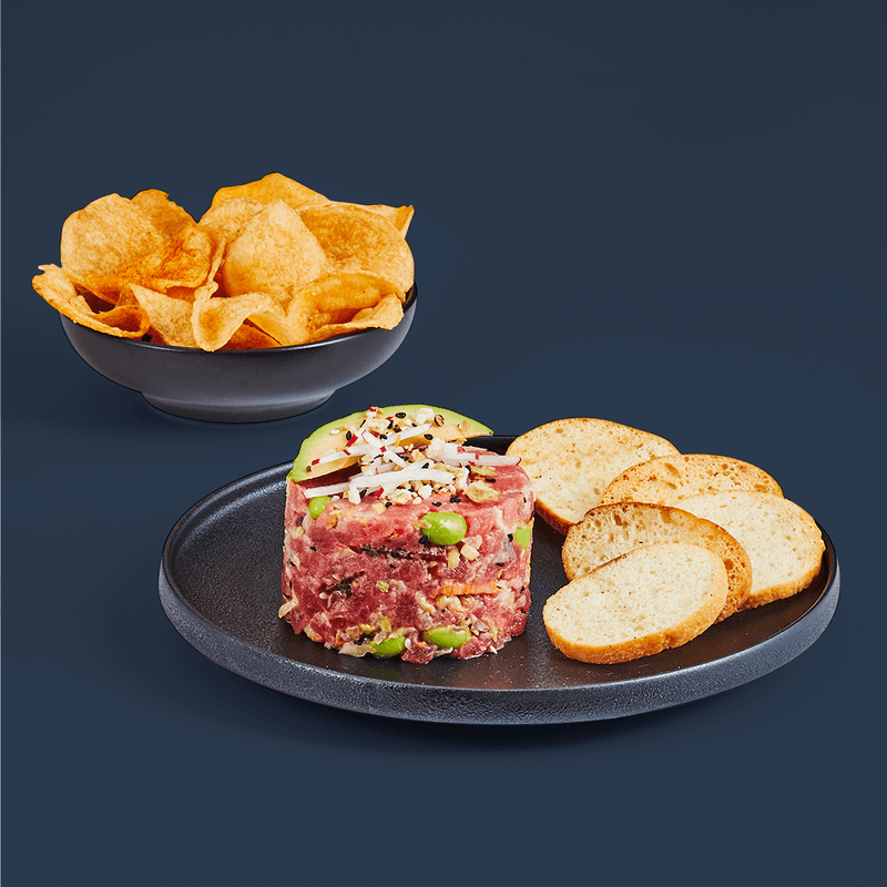 Tartare de Thon Teriyaki (Portion Régulière) / Teriyaki Tuna Tartare (Regular Portion)