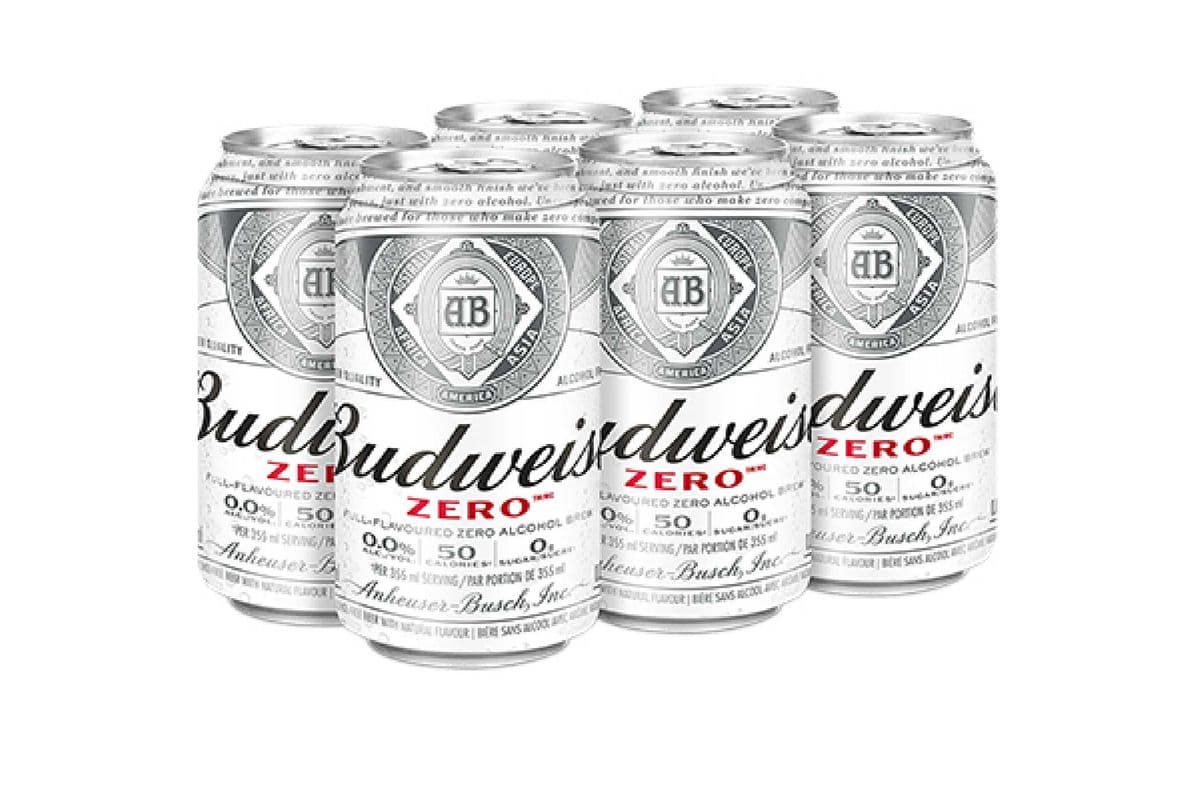 Budweiser Zero (6 Pack Cans) (355ml)