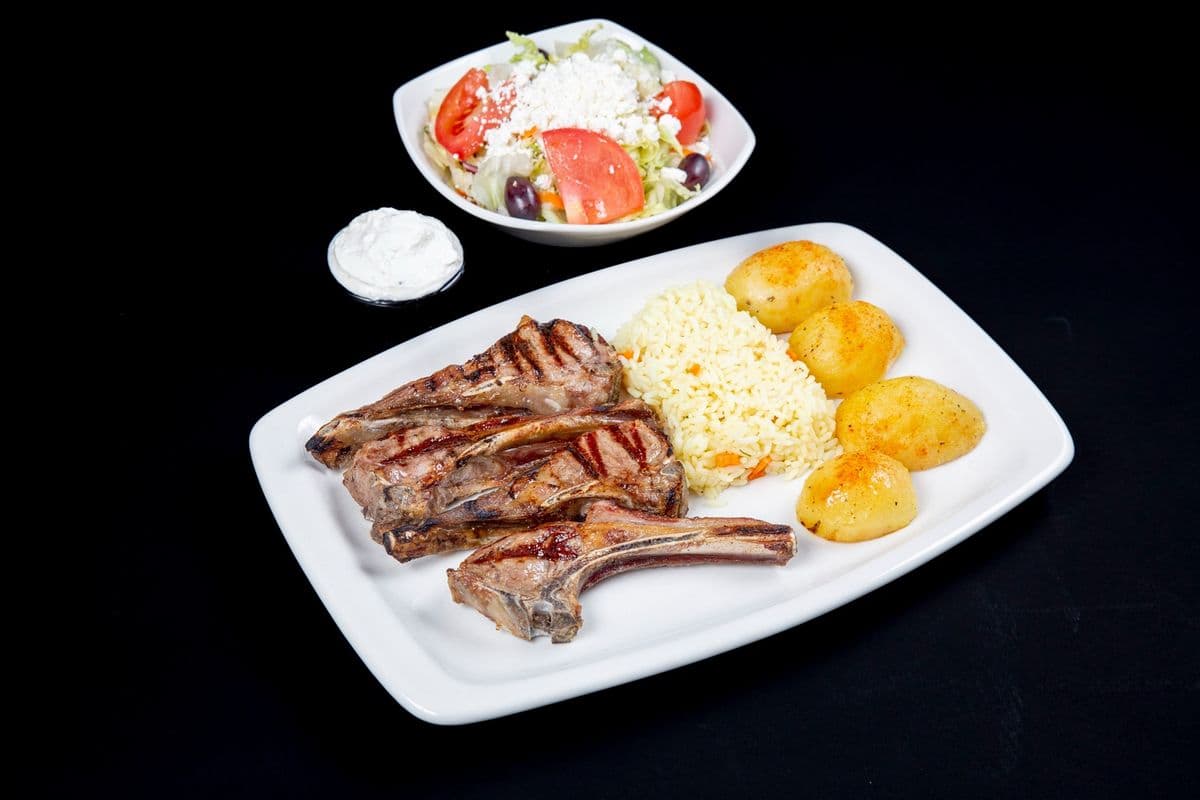 Lamb Chop Dinner