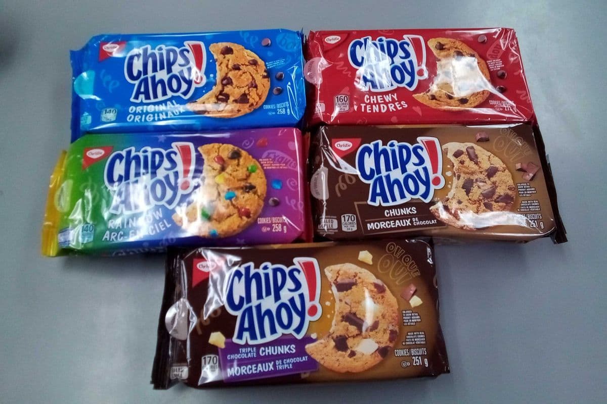Chips Ahoy cookies (251g)