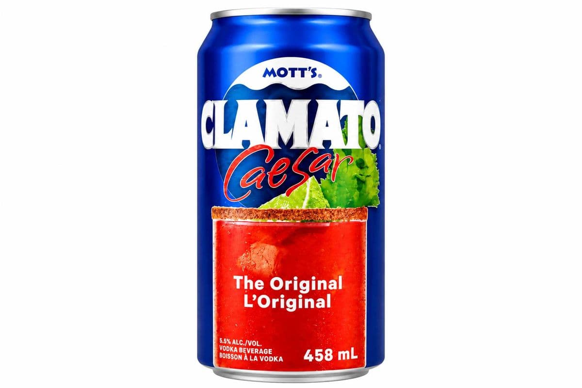458ml Mott's Clamato Original Caesar Can (1 x 458ml)