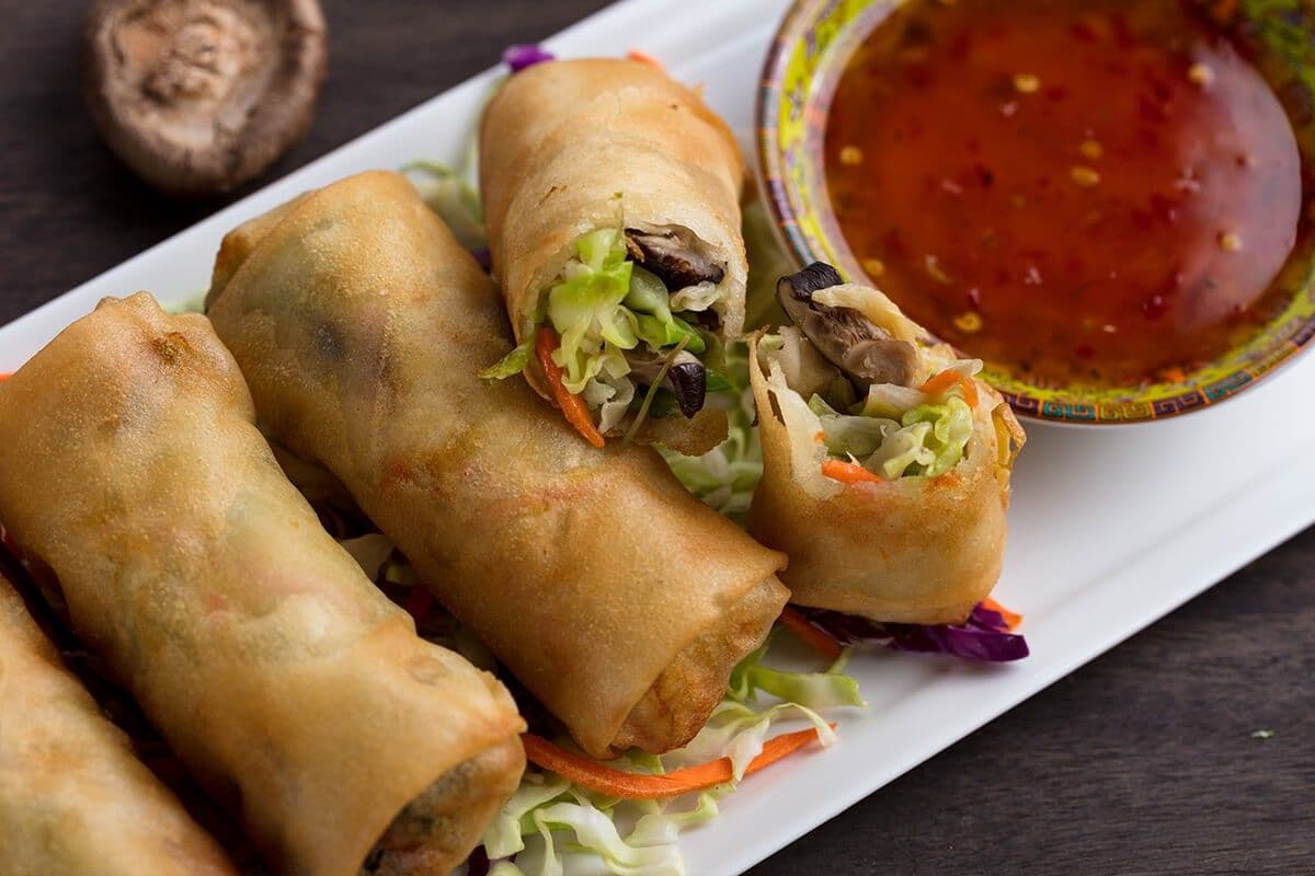 Vegetable Spring Rolls (6 pcs)