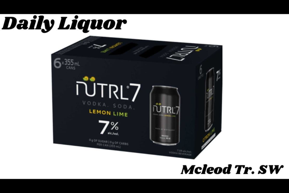 NUTRL 7% LEMON LIME 6 CANS (1 x 6 CANS)
