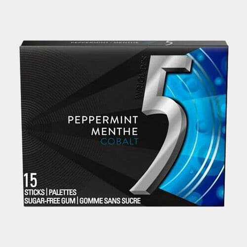5 Gum Menthe (15 palettes) / 5 Gum Peppermint (15 sticks)