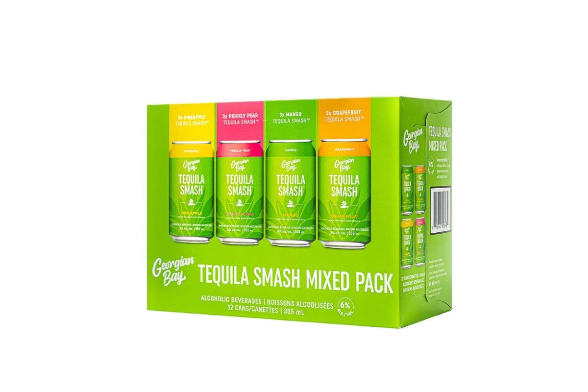 Georgian Bay Tequila Smash Variety Pack (12 x 355 ml)