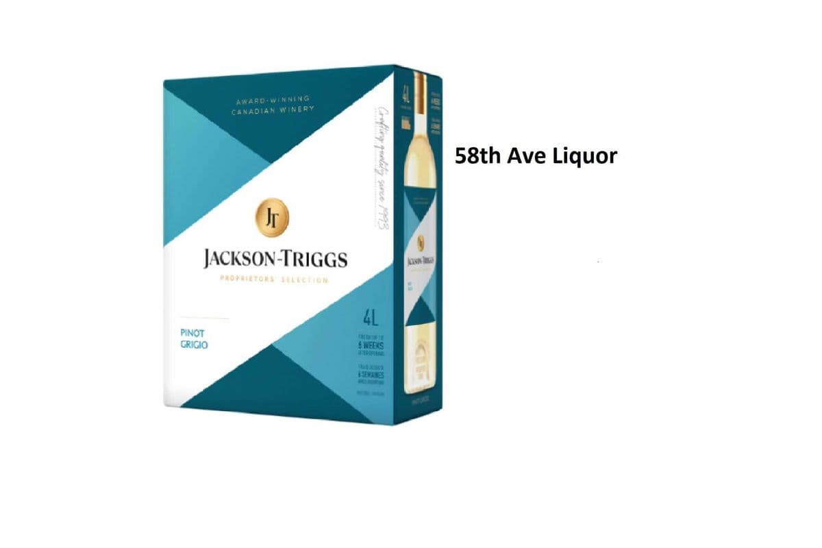 JACKSON-TRIGGS PS PINOT GRIGIO 4L (1 x 4L)