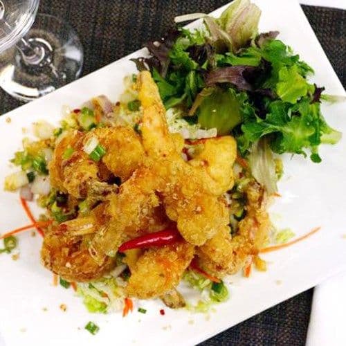 Crevettes géantes au sel et poivre / Salt and Pepper Jumbo Shrimp