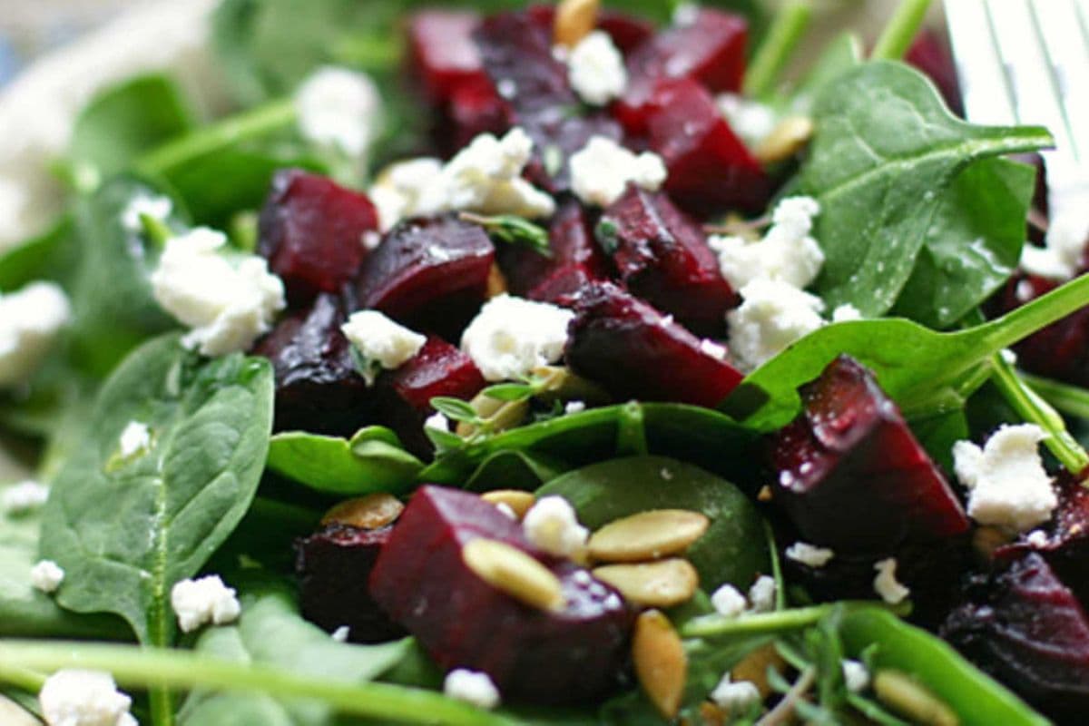 Beet and Goat Cheese Salad