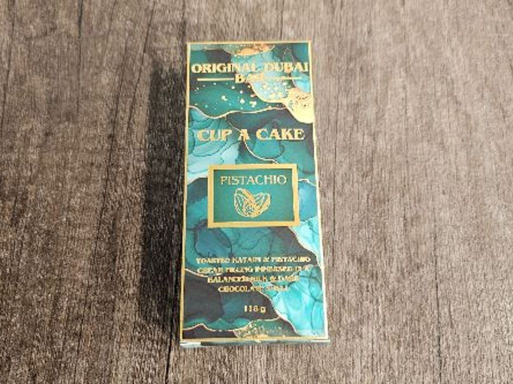 Cup a Cake Dubai Chocolate Bar (118 gr)