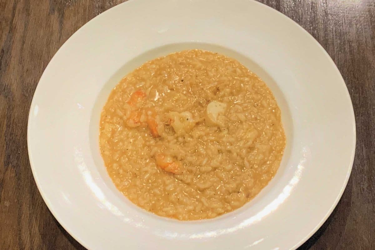 Risotto con Gamberi e Capesante