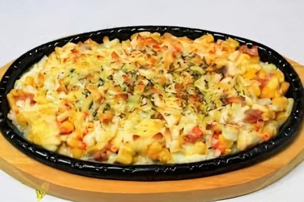 57. Maïs grille avec du fromage / Corn Cheese