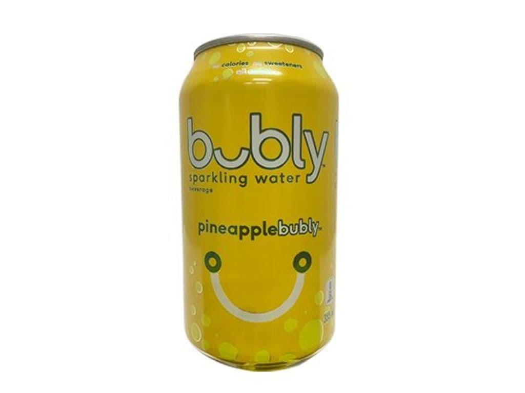 BUBLY SPARKLING WATER PINEAPPLE 355ML