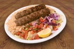 Kofta Kabob Dinner (Ground Beef)