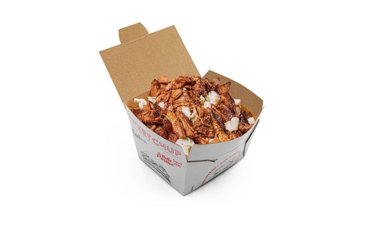 POUTINE PORC EFFILOCHÉ