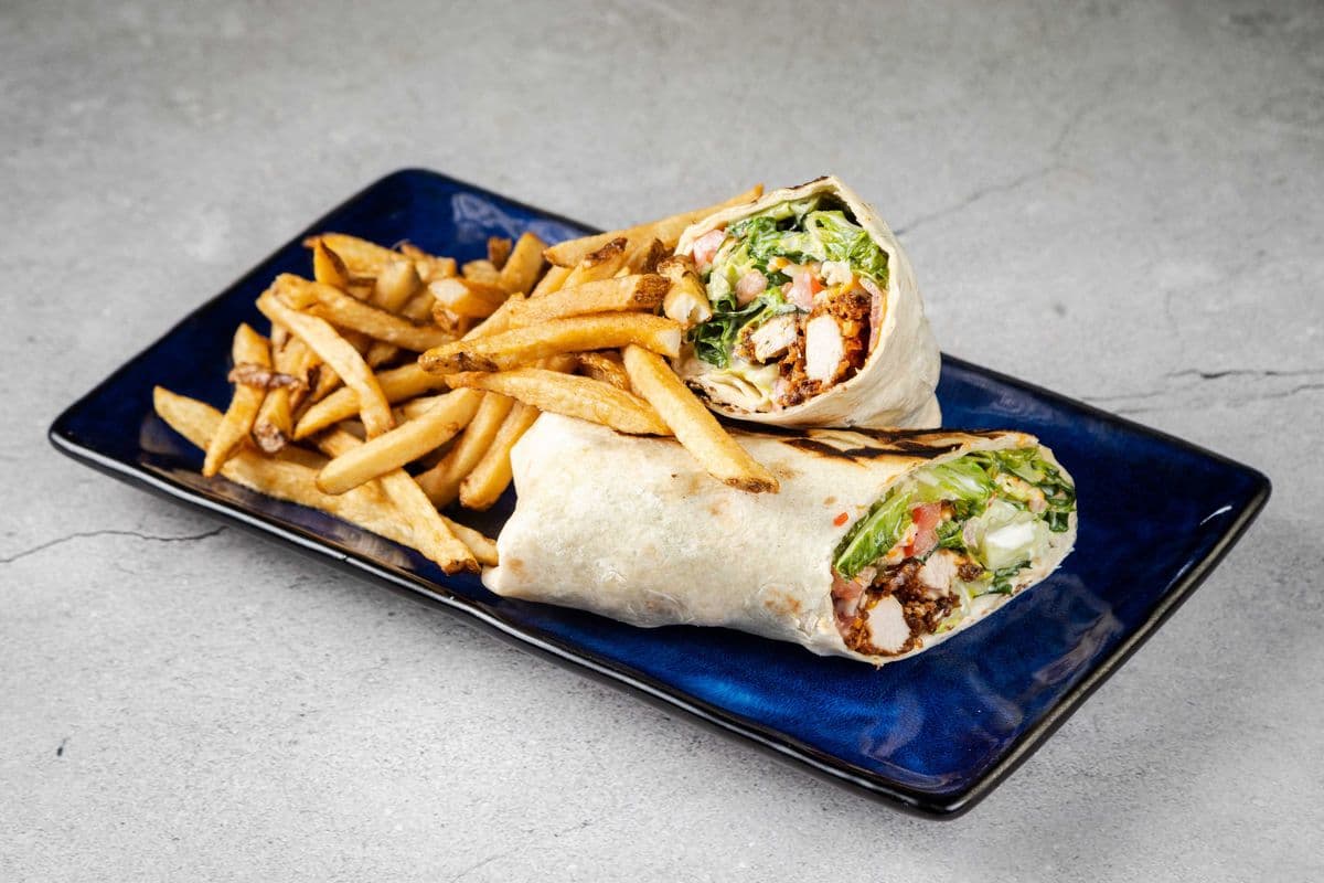 Vegan Chicken Caesar Wrap