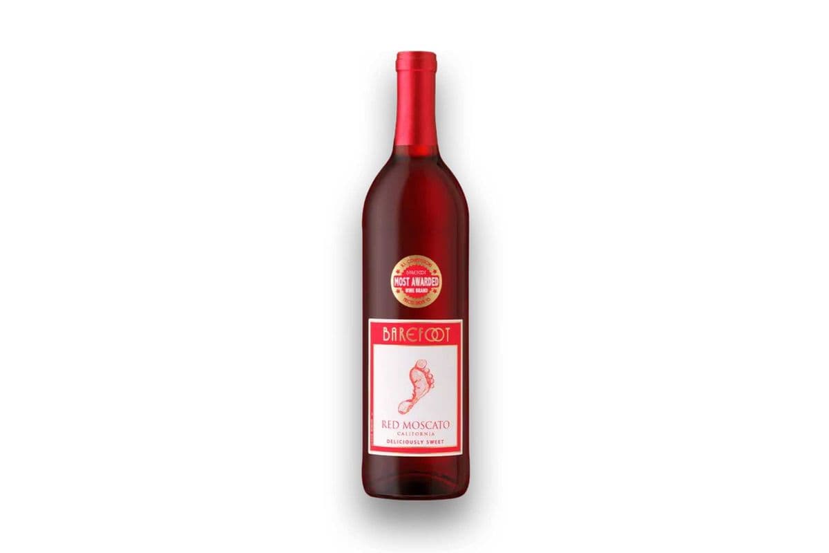 Barefoot Red Moscato (750 ml) (1 x 750ML)