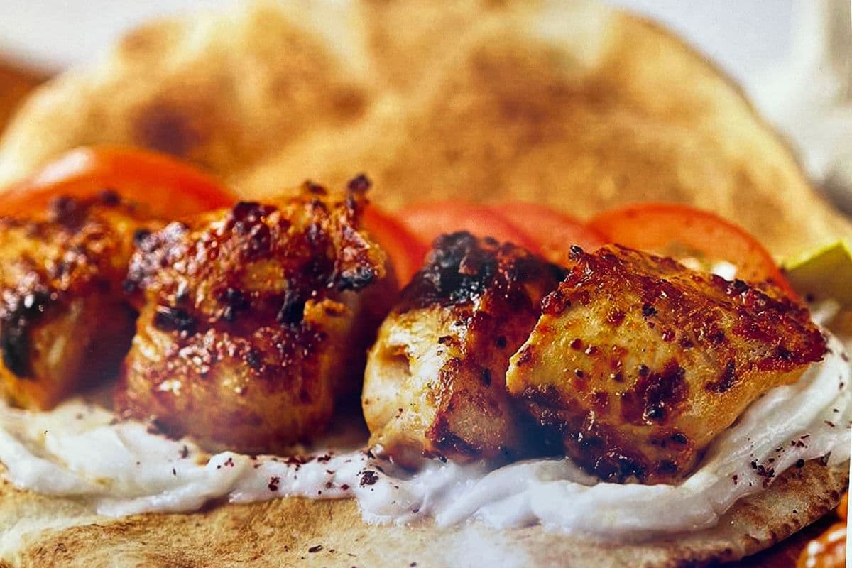 chicken tawook platter