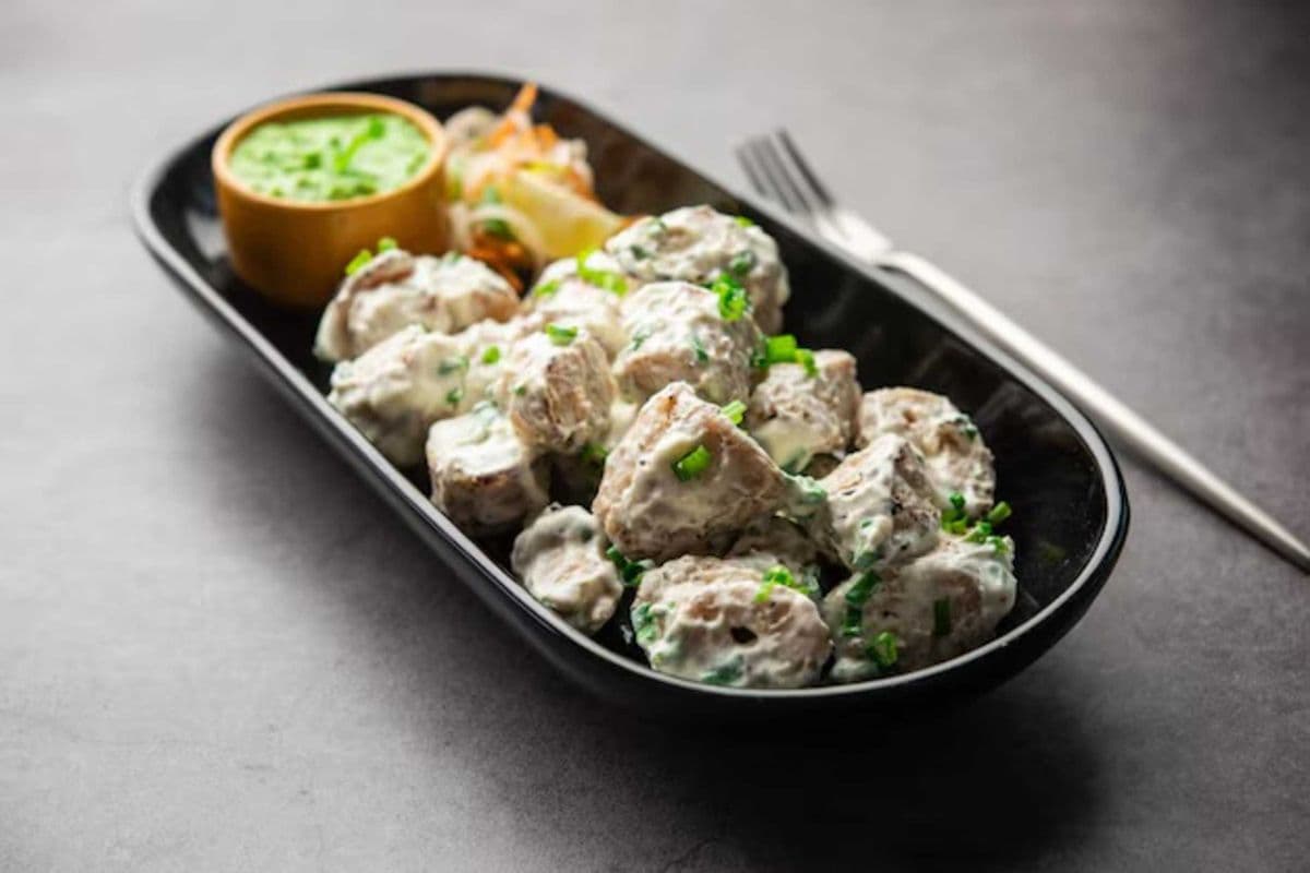 Malai Soya chaap