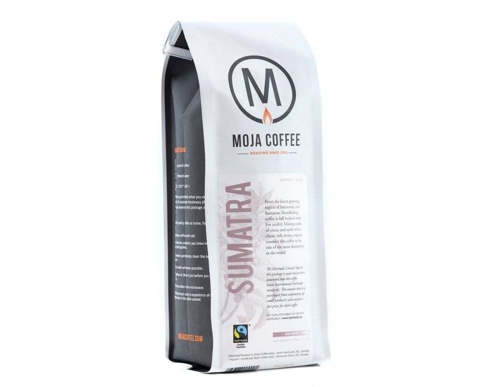 MOJA COFFEE SUMATRA DARK WHOLE BEAN COFFEE 400G
