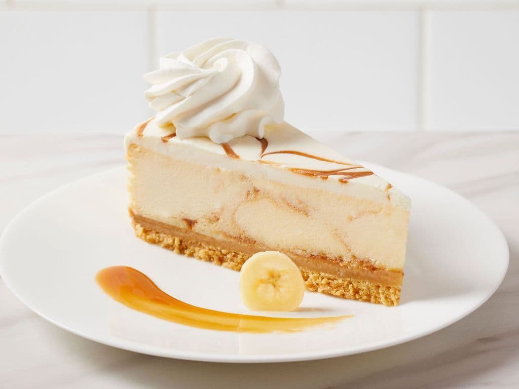 BANANAS FOSTER CHEESECAKE.