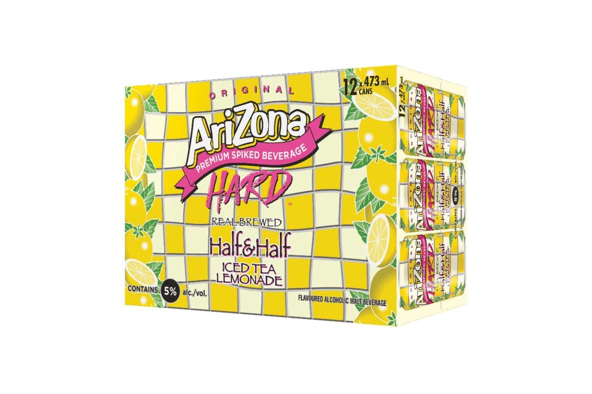 Arizona Half & Half Iced Lemon Tea (12 x 355mL)