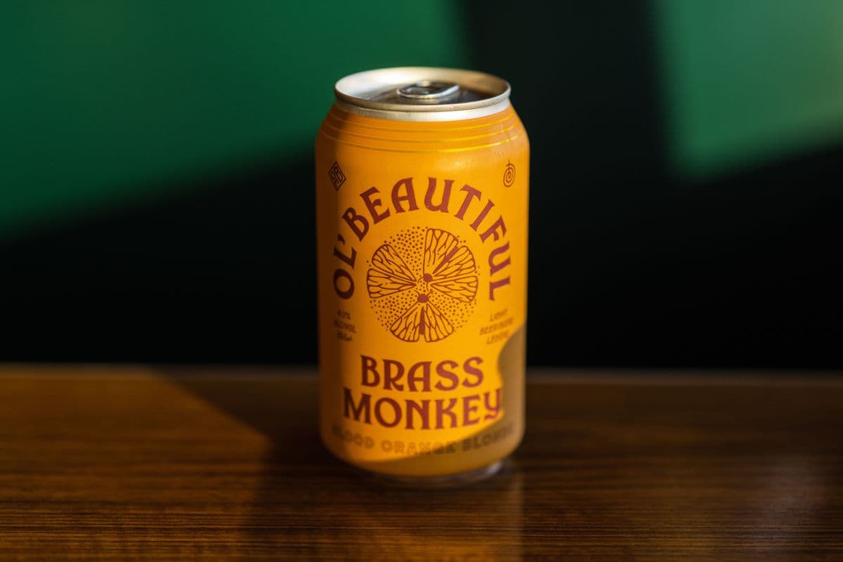 Ol' Beautiful BRASS MONKEY (Blood Orange Blonde Ale) (1 x 355ml)
