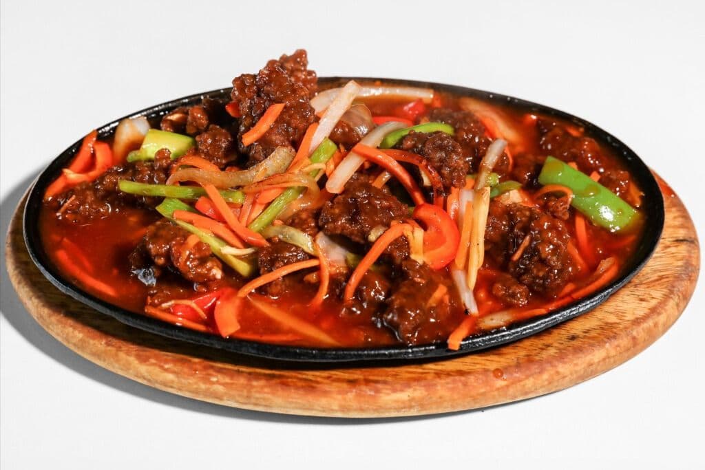 Sizzling Cripsy Ginger Beef