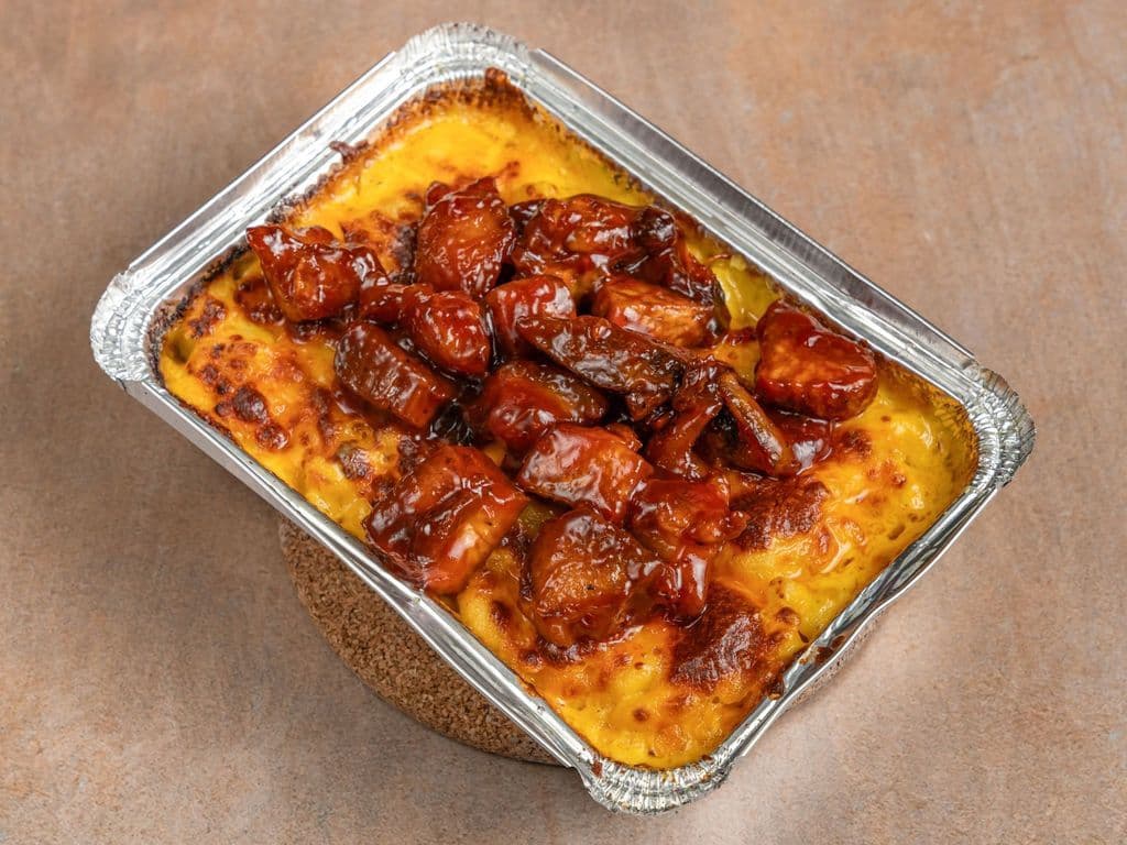 Mac & Cheese Gratinée Griot BBQ