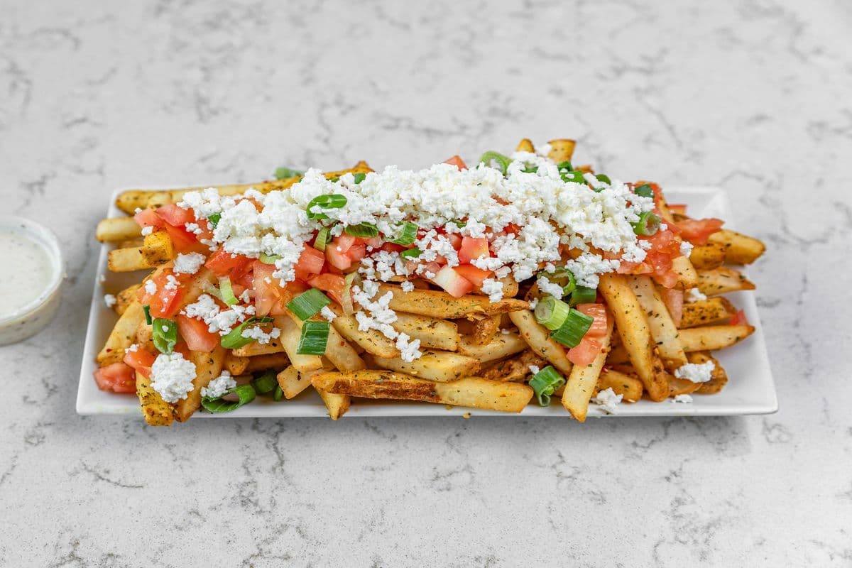 Loaded Greek Fries
