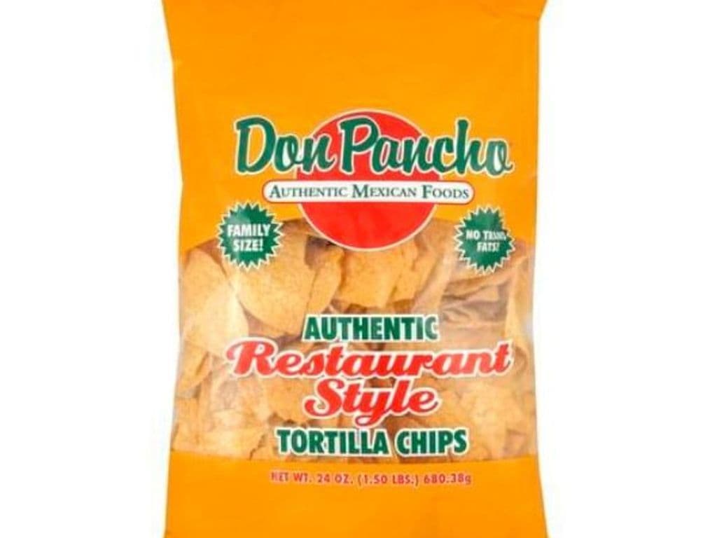 DON PANCHO TORTILLA CHIPS RESTAURANT STYLE 595G