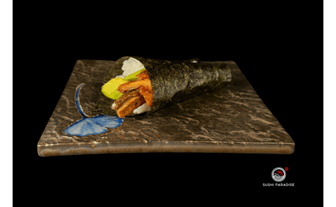 169. Eel/Avocado Hand Roll