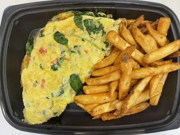 Spicy Veg Omelette