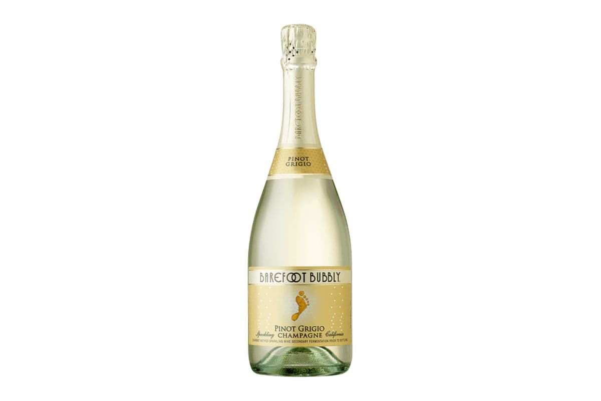 Barefoot Bubbly Pinot Grigio (750 ml) (1 x 750ML)