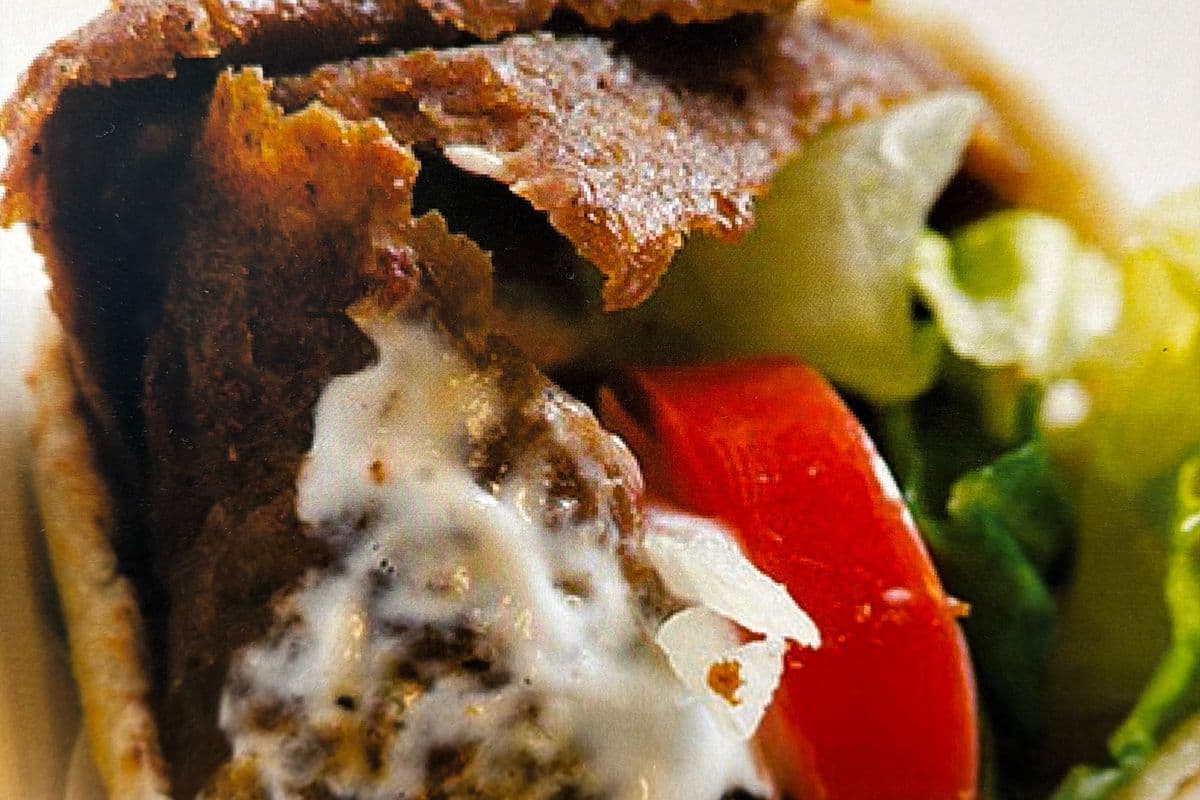 Donair wrap large