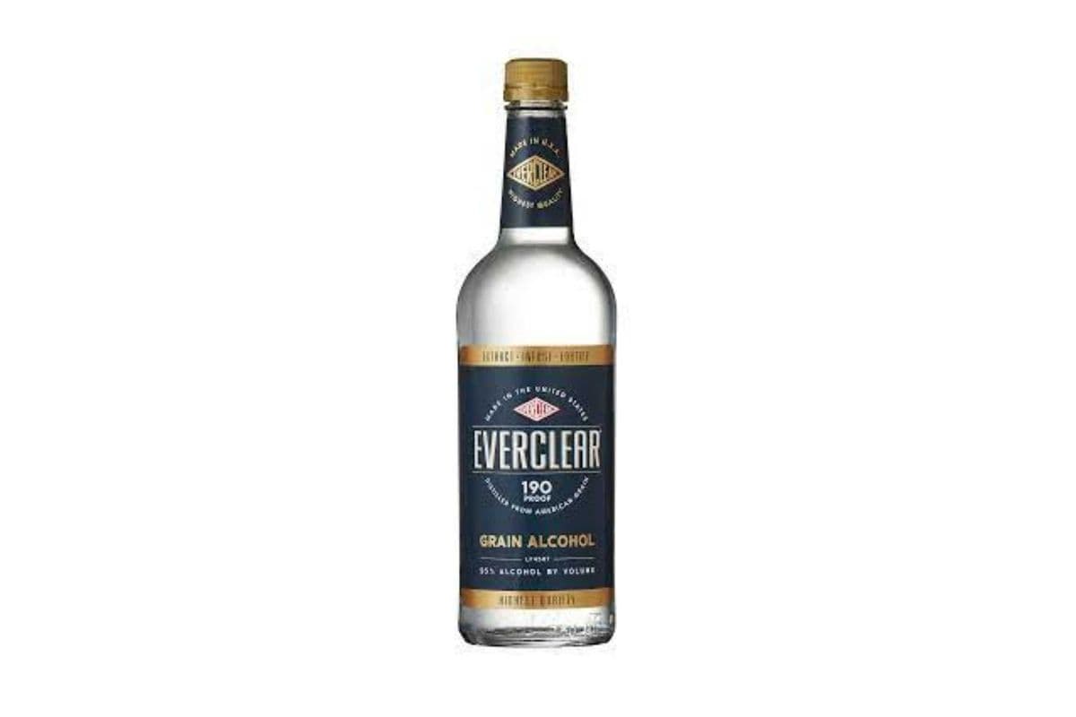 EVERCLEAR 190 PROOF GRAIN ALCOHOL (750ML) (1 x 750ML)