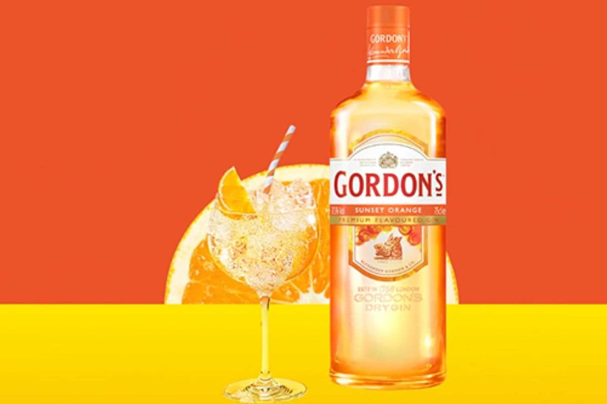 GORDON'S SUNSET ORANGE GIN (750ML) (1 x 750ML)