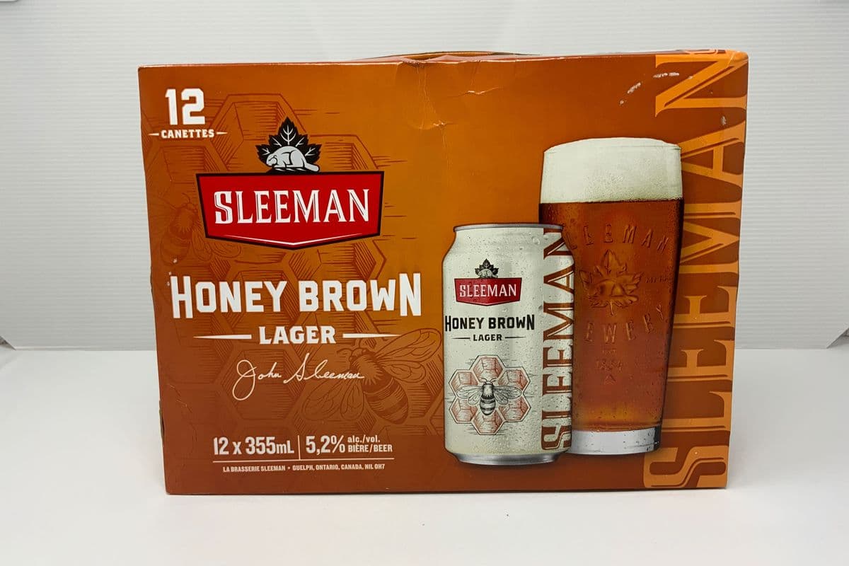 SLEEMAN HONEY BROWN LAGER (12 x 355ml)