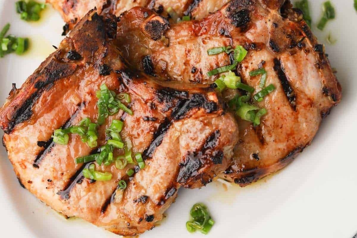 10. Pork Chops - Sườn Nướng Không