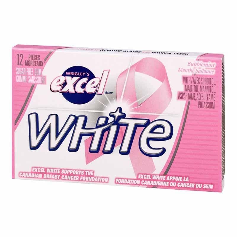 Excel White Bubblemint (12 pcs)