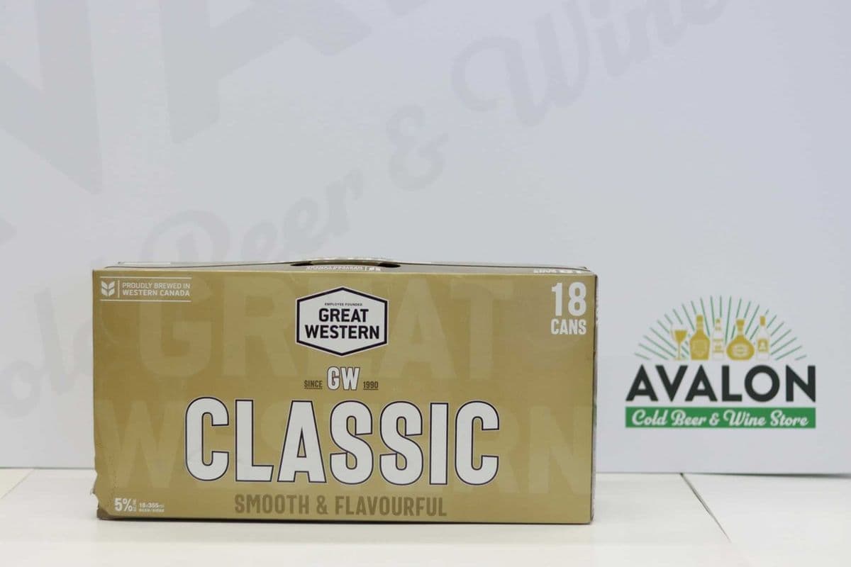 Great Western Classic 18pk Can (18 x 355ml)