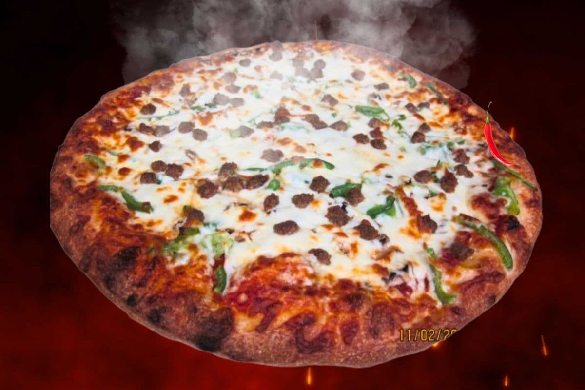 Large Burger Pizza