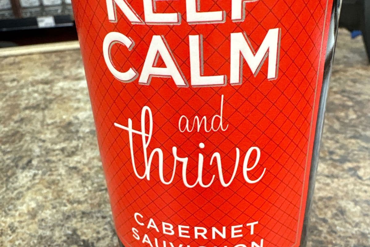 Keep calm cabernet sauvignon 750ml (1 x 750ml )